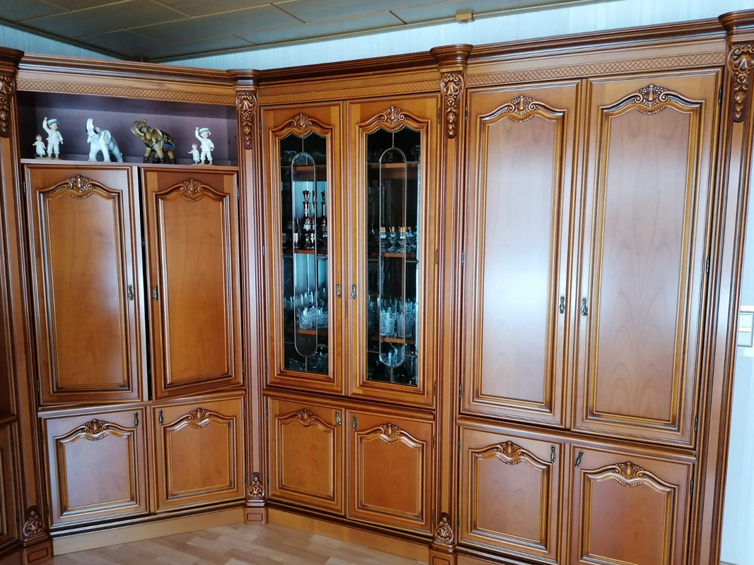 solid wood living room cabinets